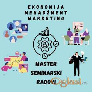 Master, Seminarski,Diplomski, Ekonomija